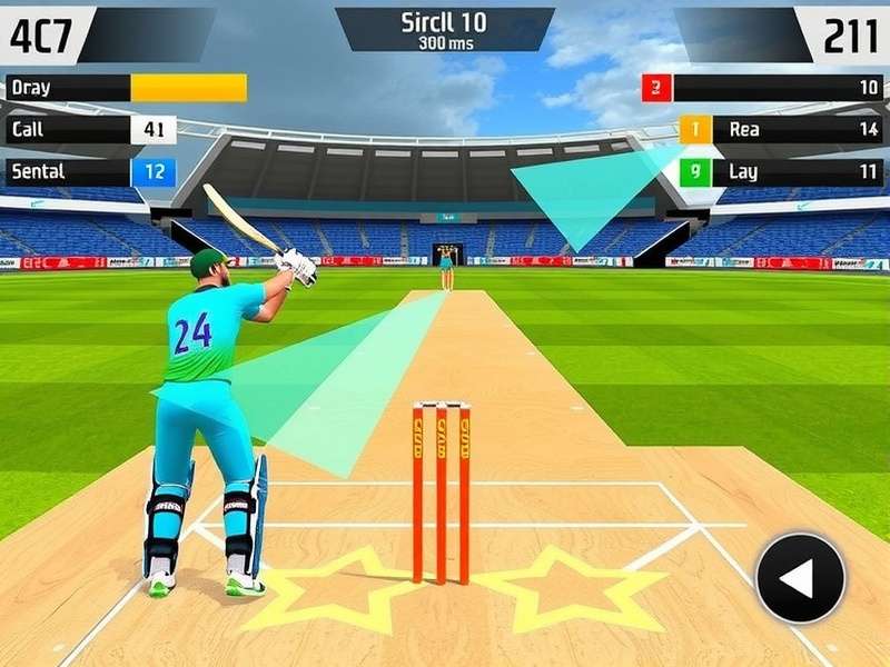 Cricket Vanguard Legends Bowling Gameplay